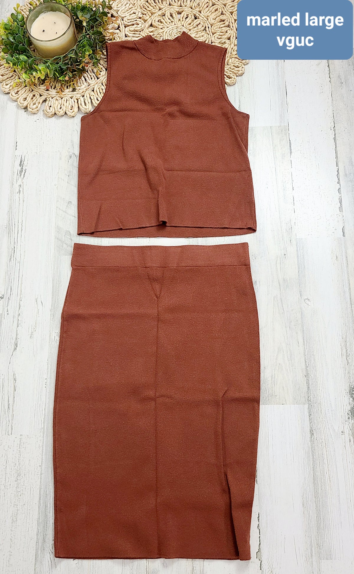 brown set marled