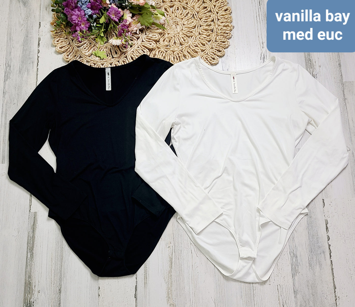bodysuits long sleeve vanilla bay