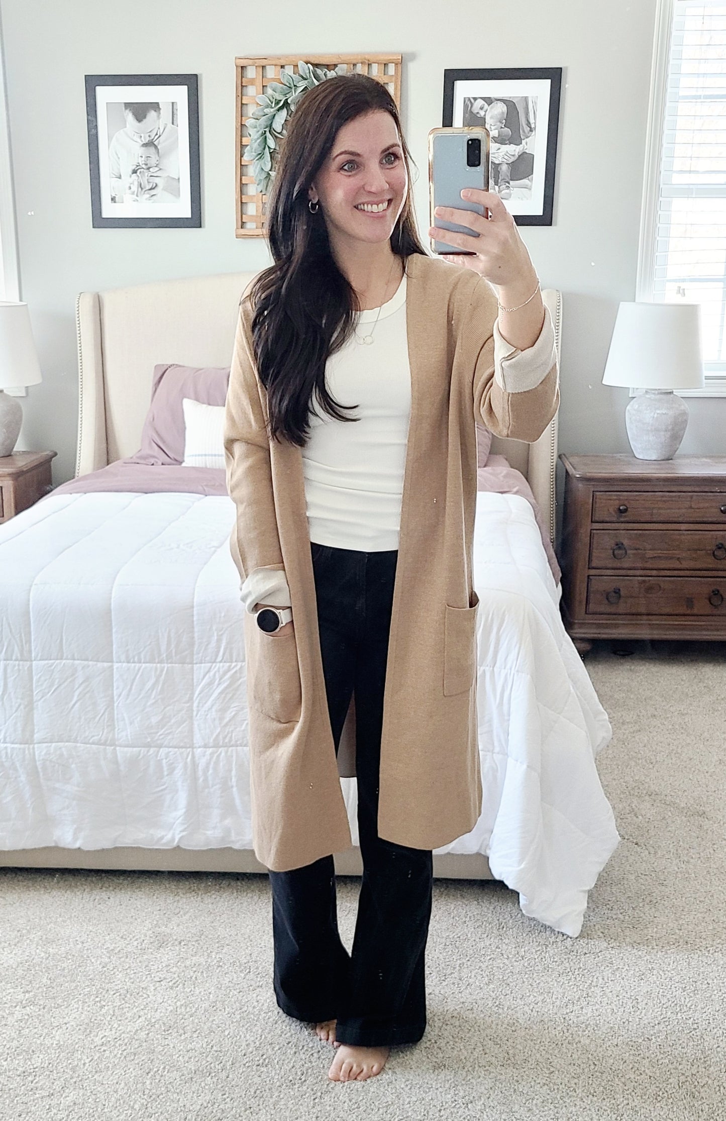 new time & tru tan sweater