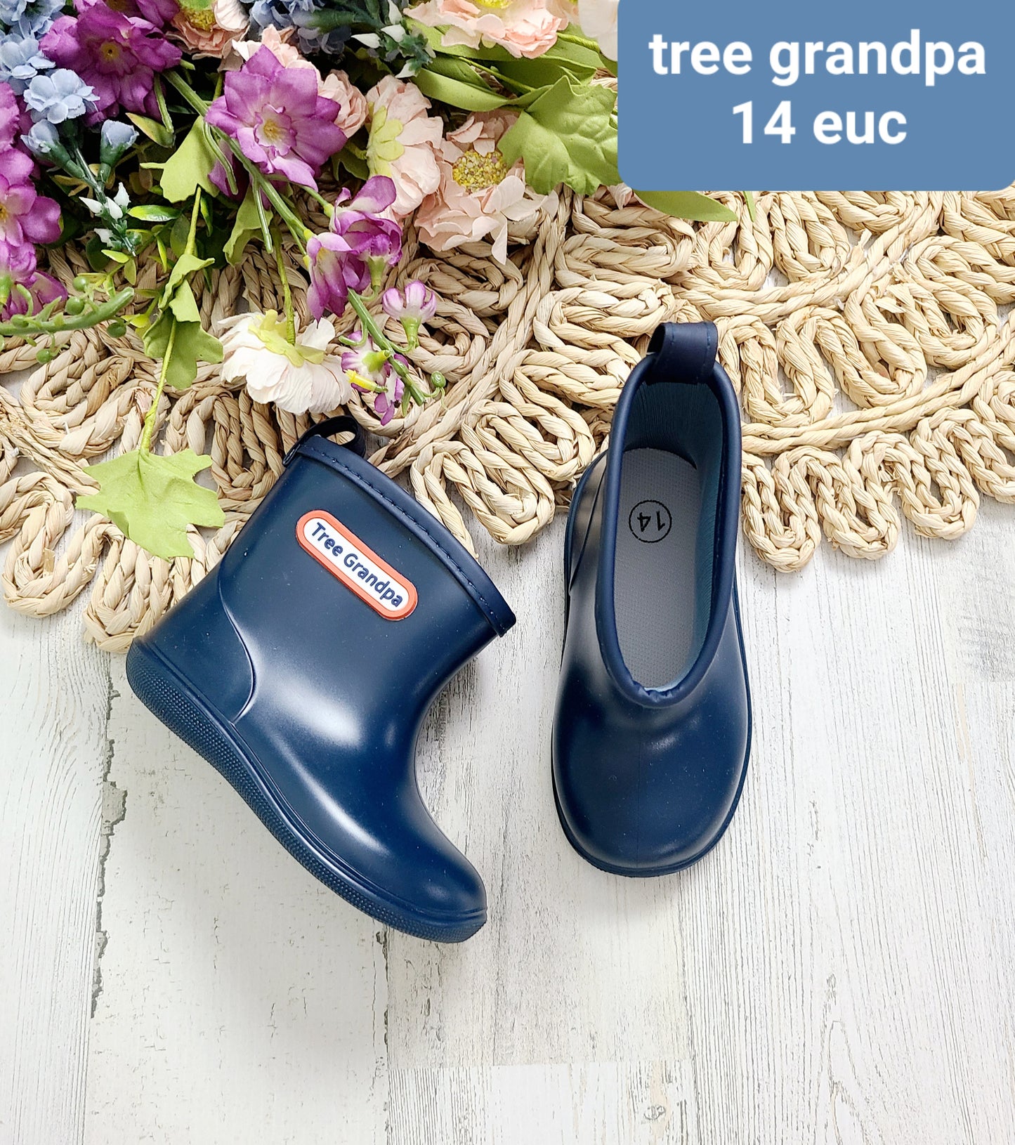 tree grandpa rainboots