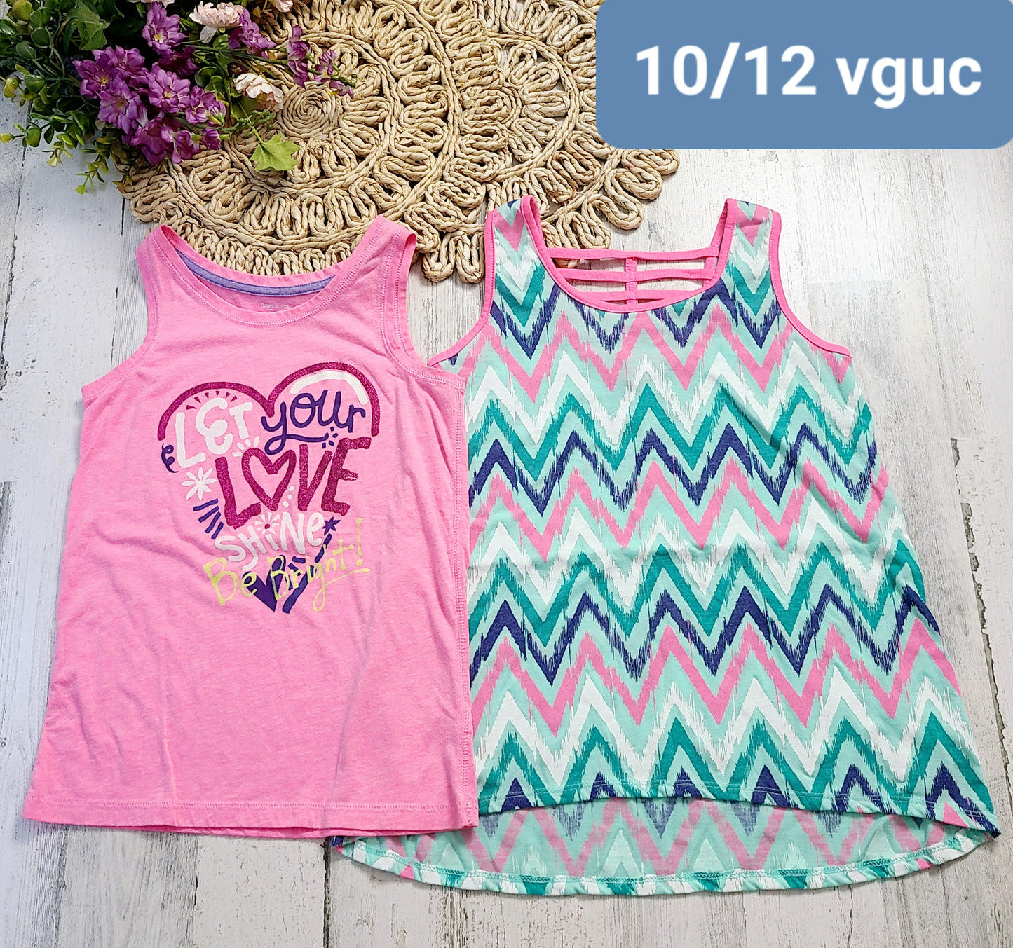 let your love shine and chevron
