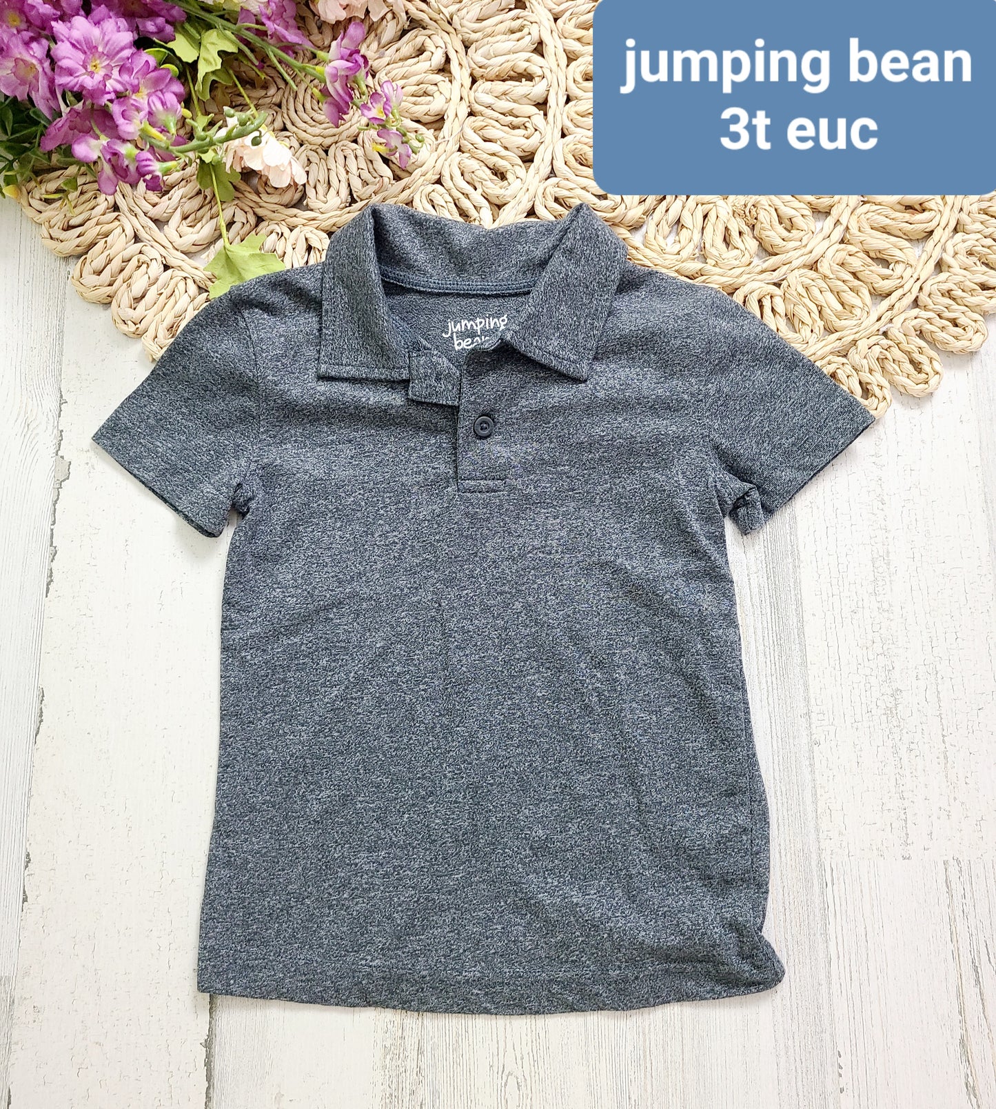 gray collar jumping bean