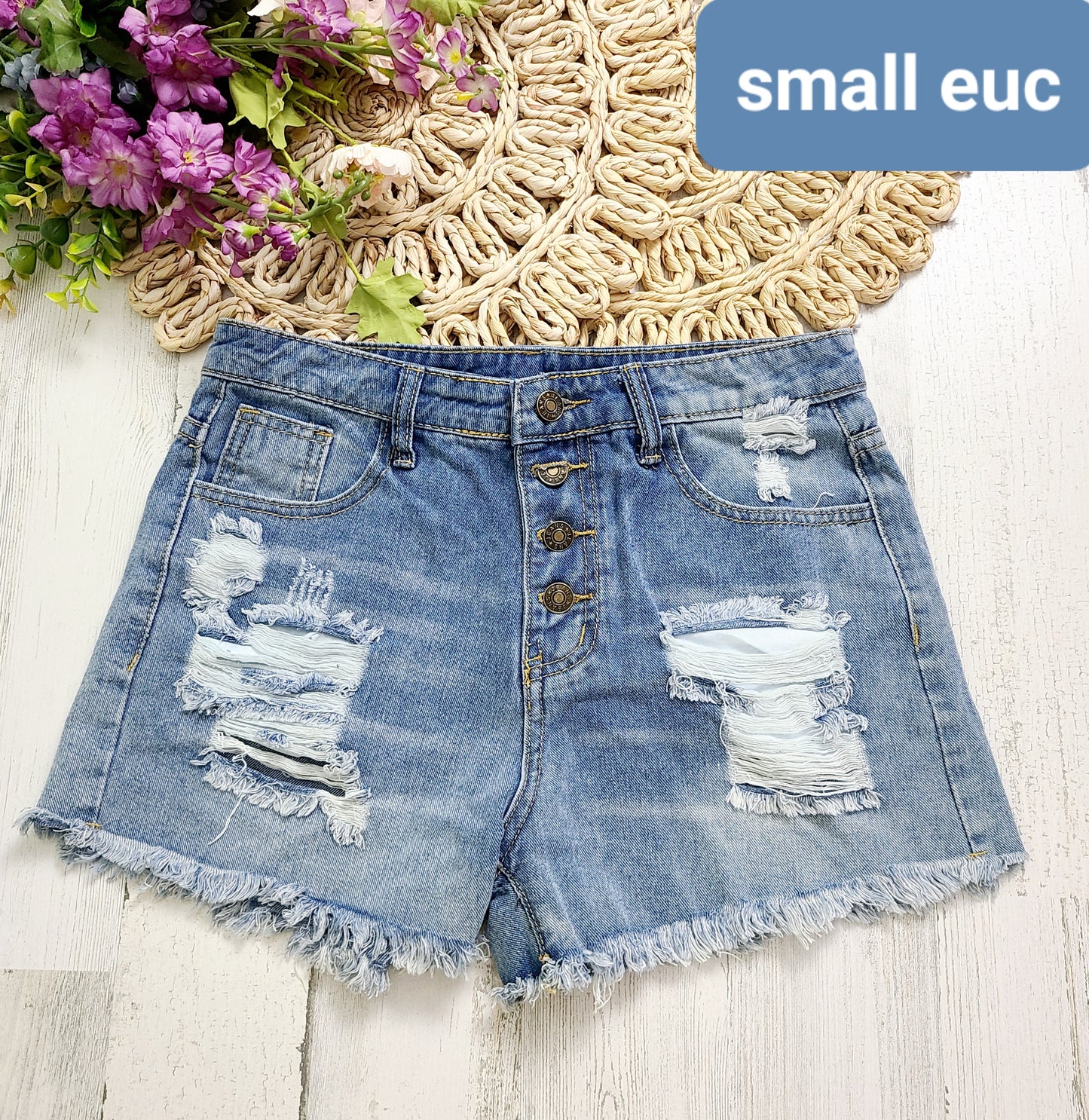 button fly distressed small no brand