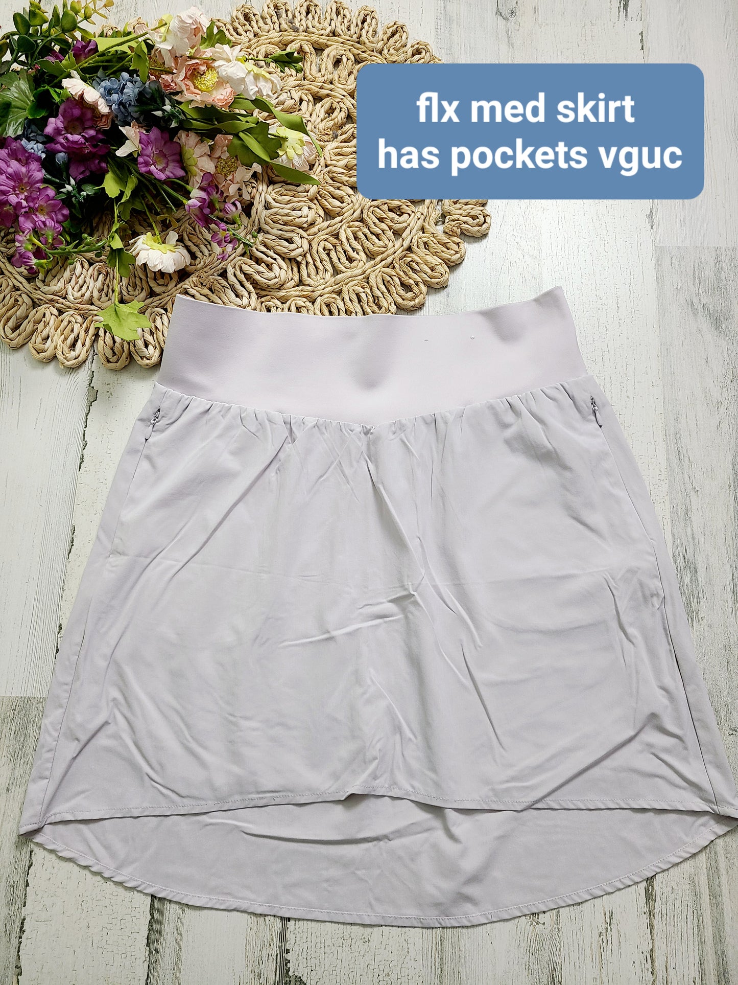 flx skirt with pockets