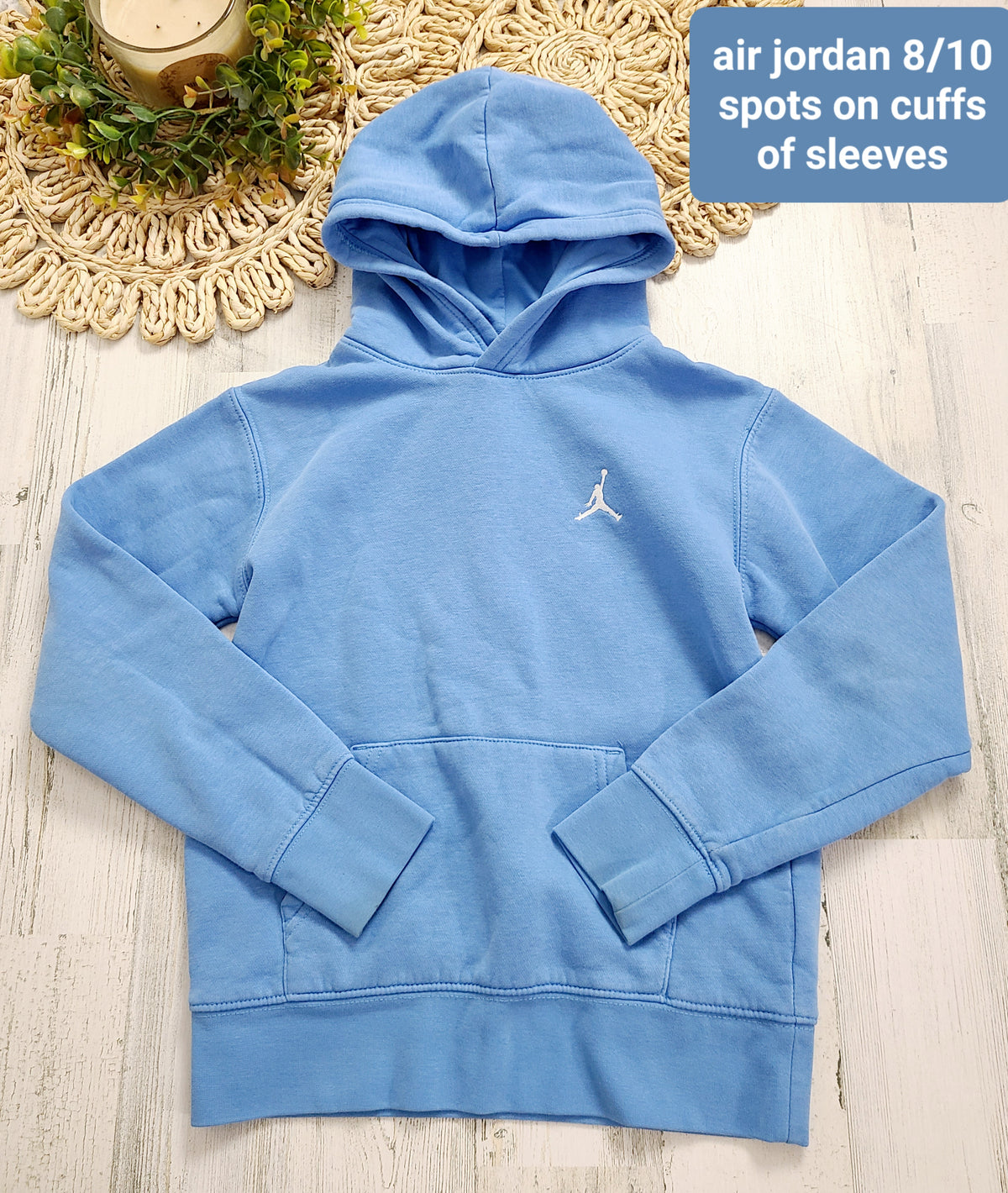 baby blue jordan hoodie