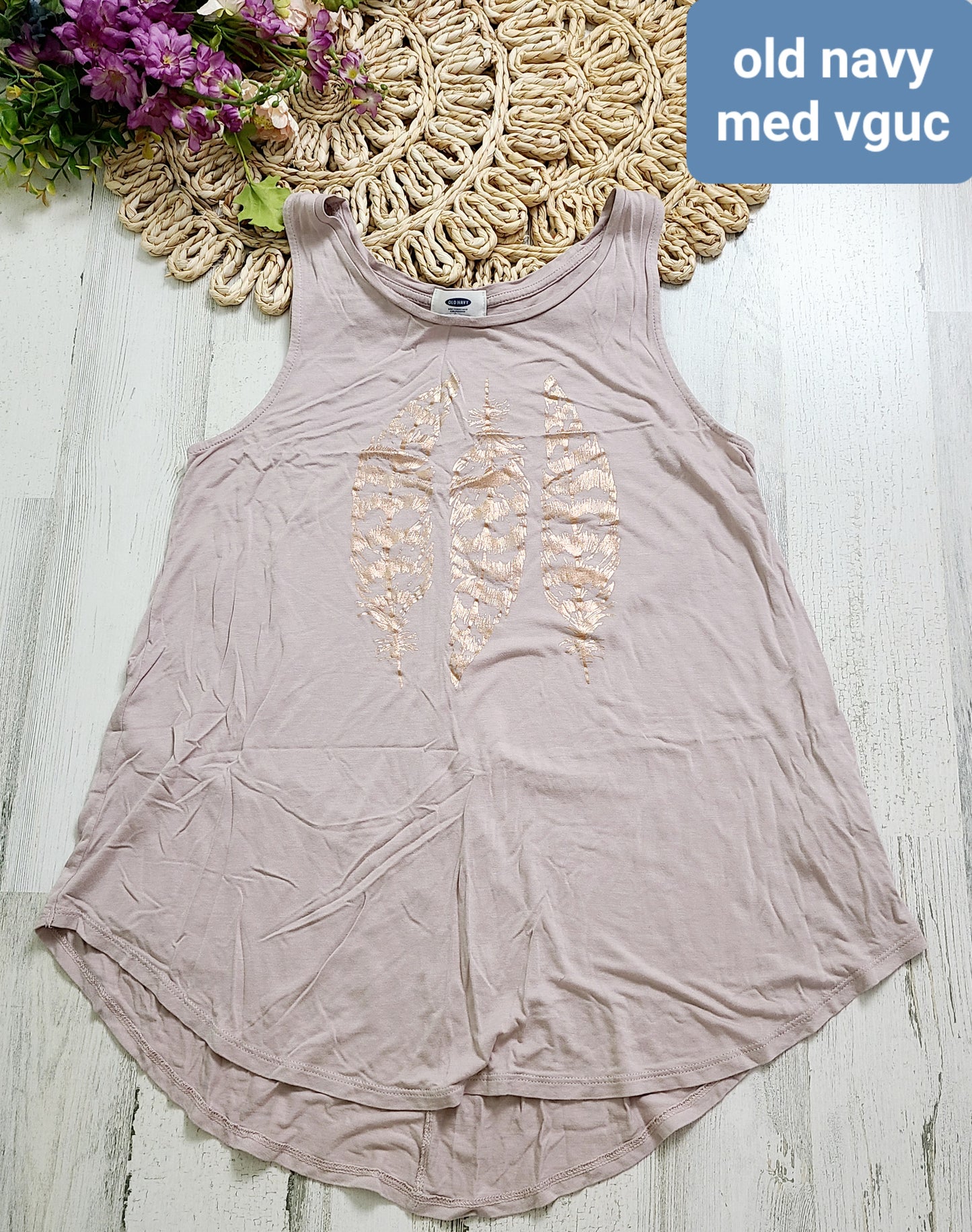 feather old navy tank