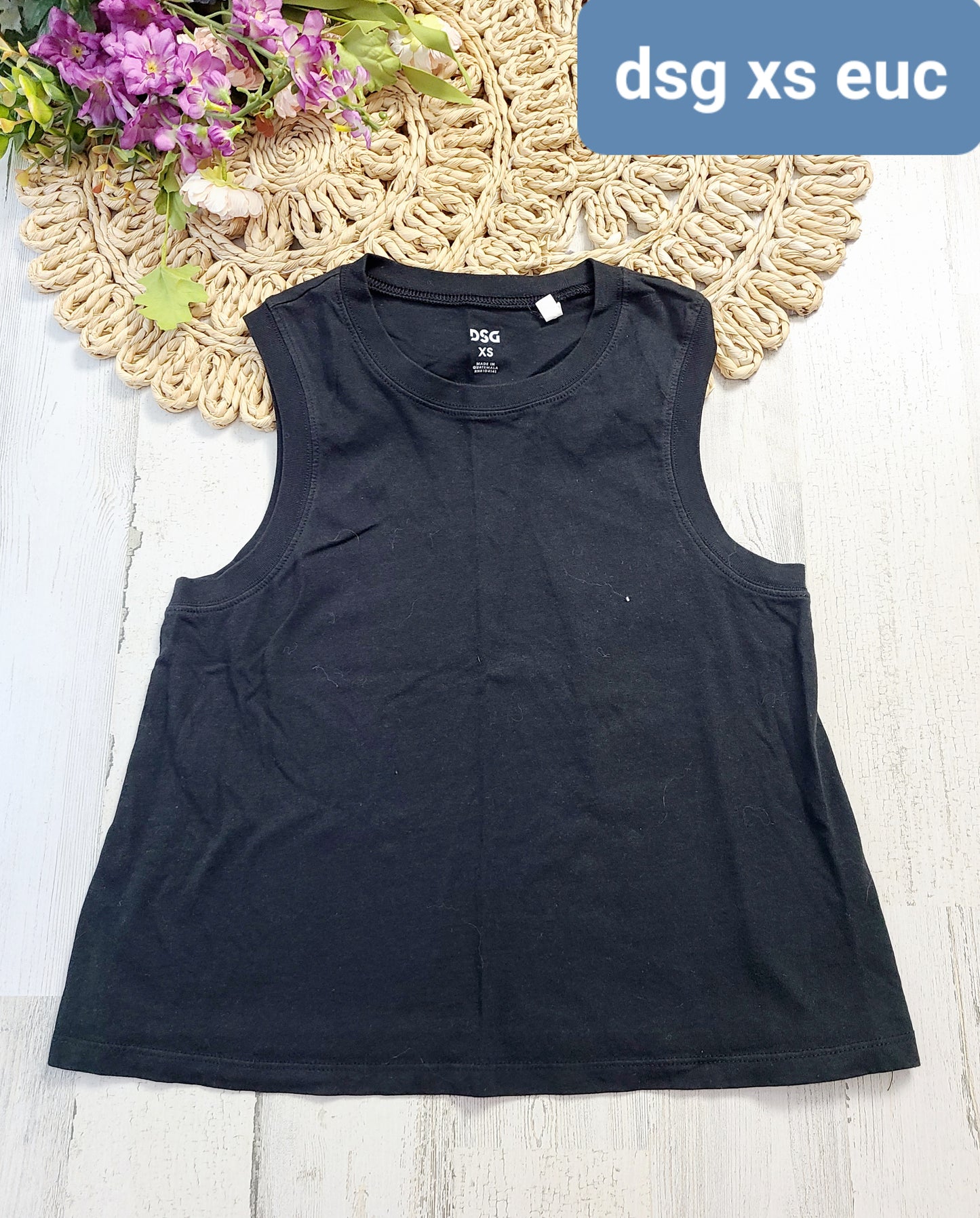 dsg xs black tank