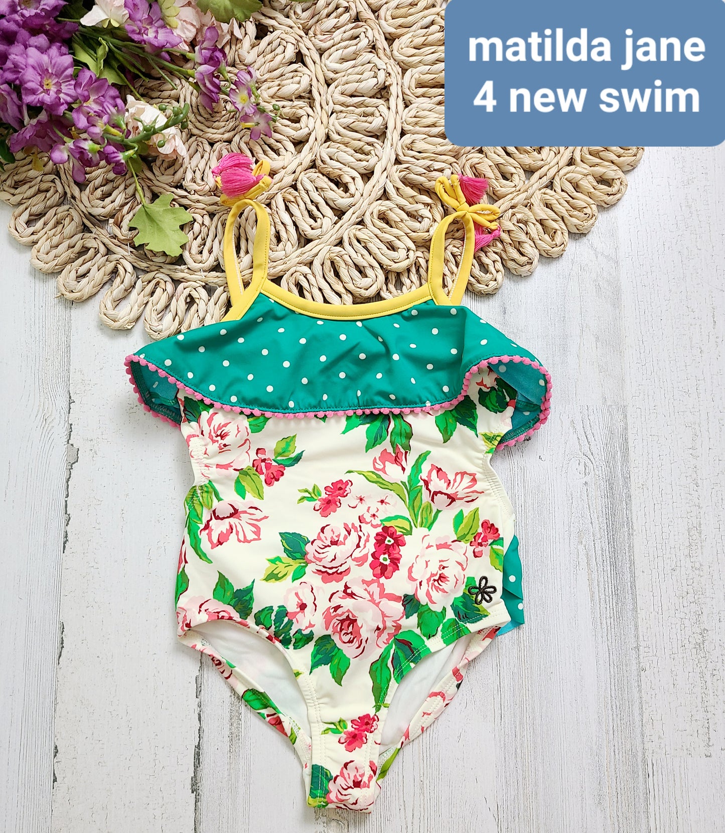 new matilda jane swim one piece open back