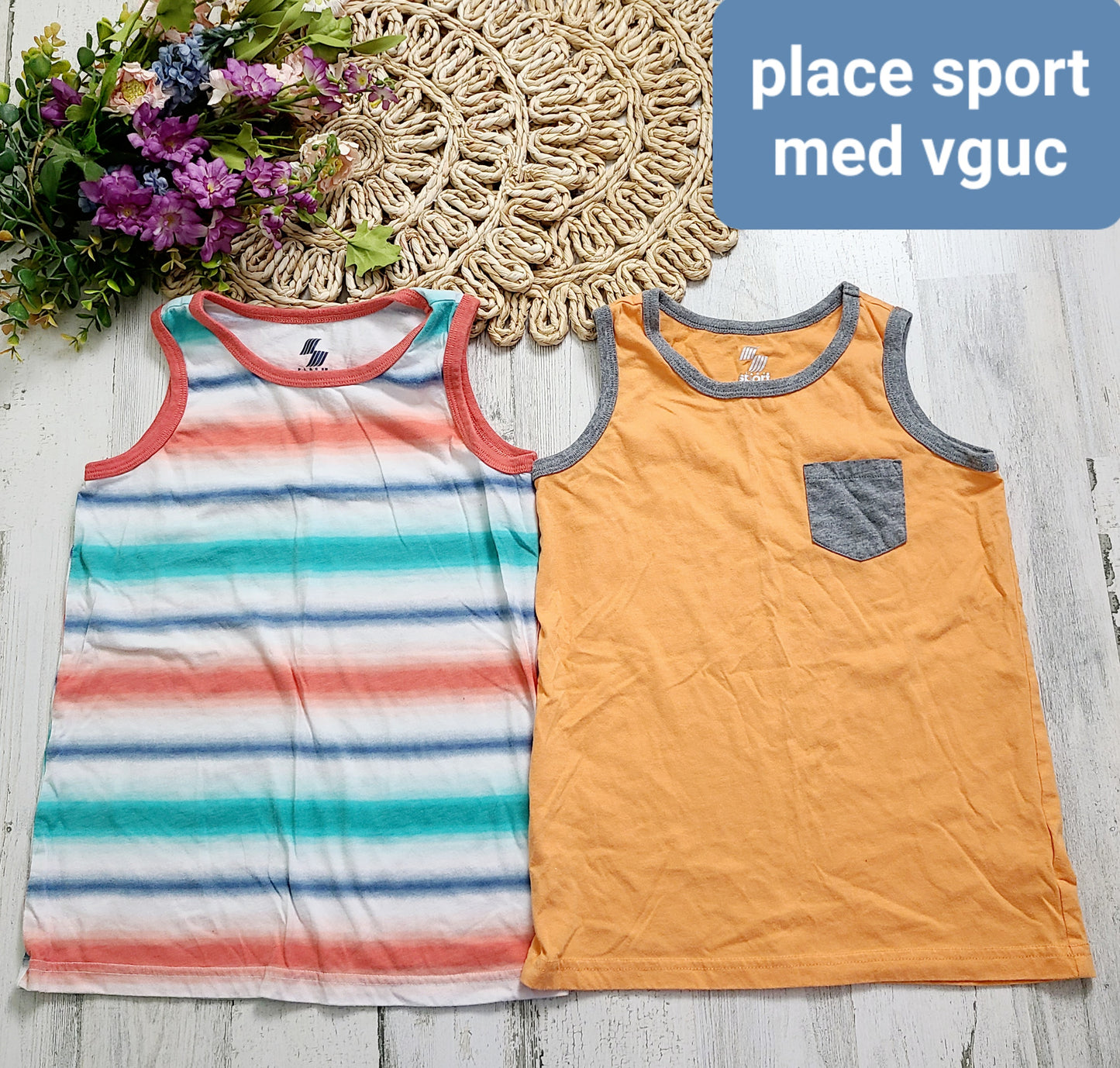 place sport tanks boys
