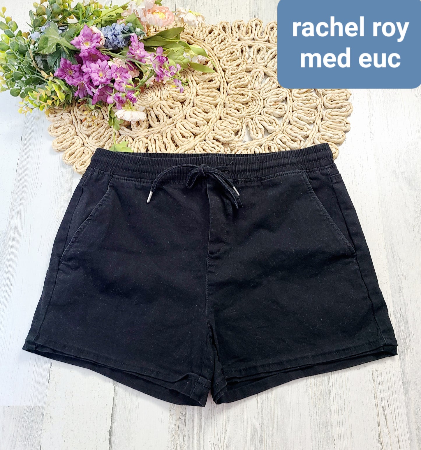 rachel roy black shorts