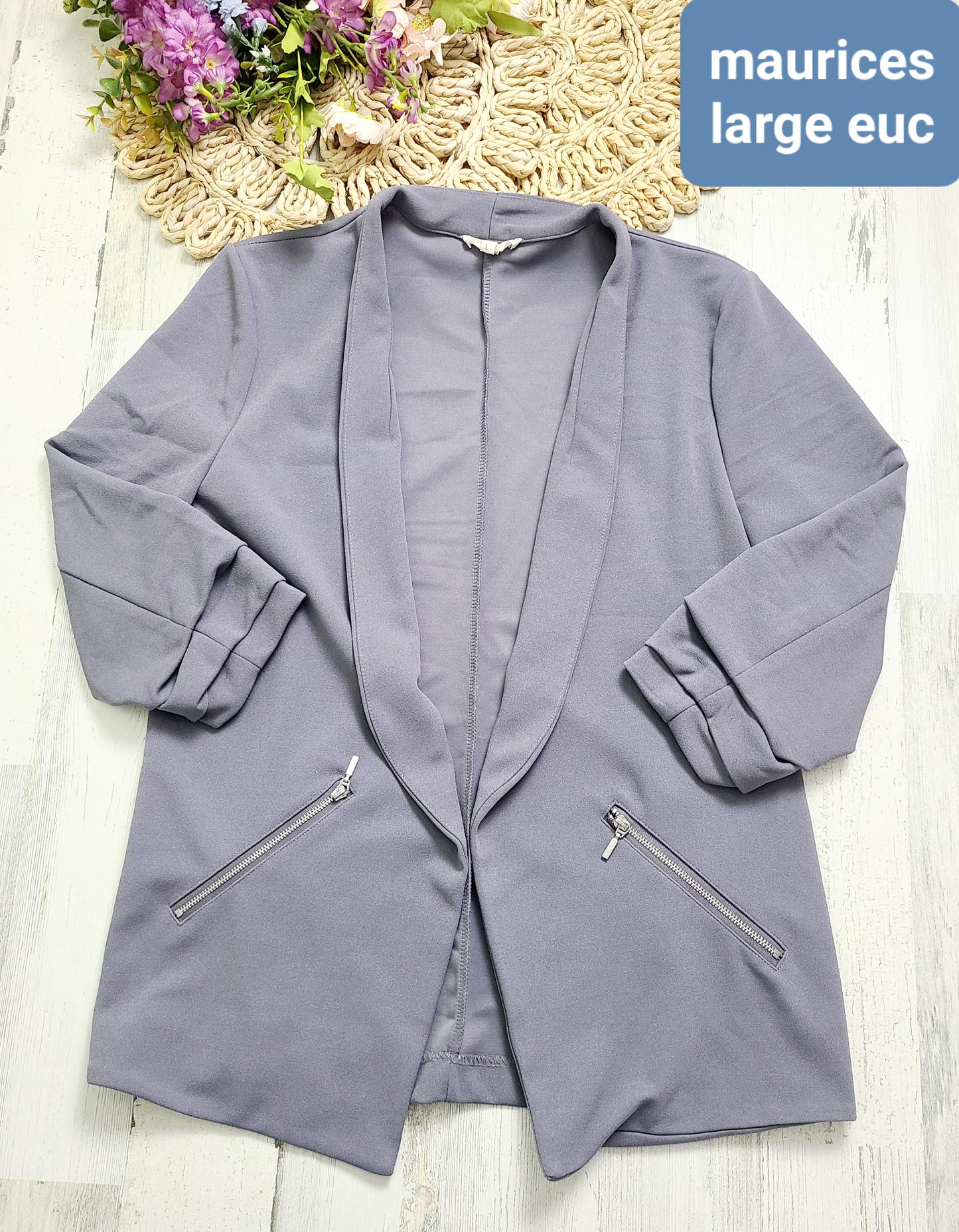 purple blazer maurices