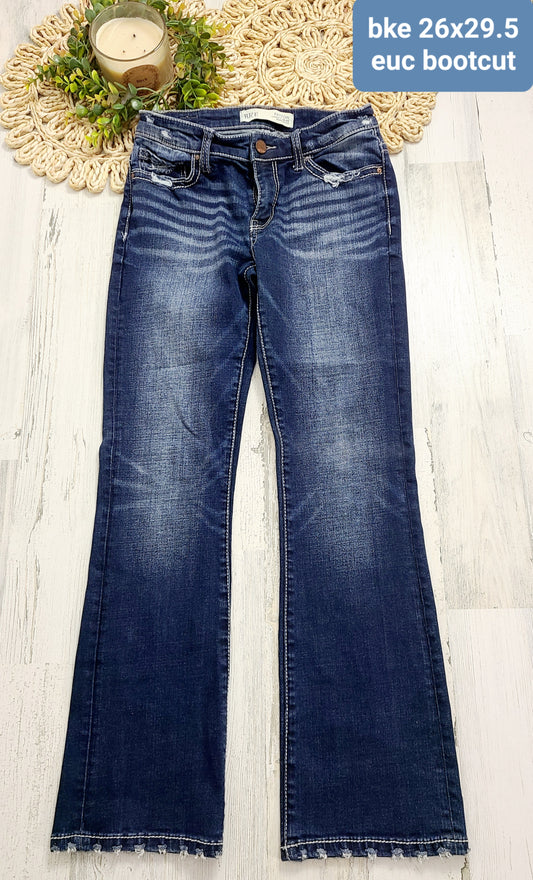 bke bootcut detailed bottom