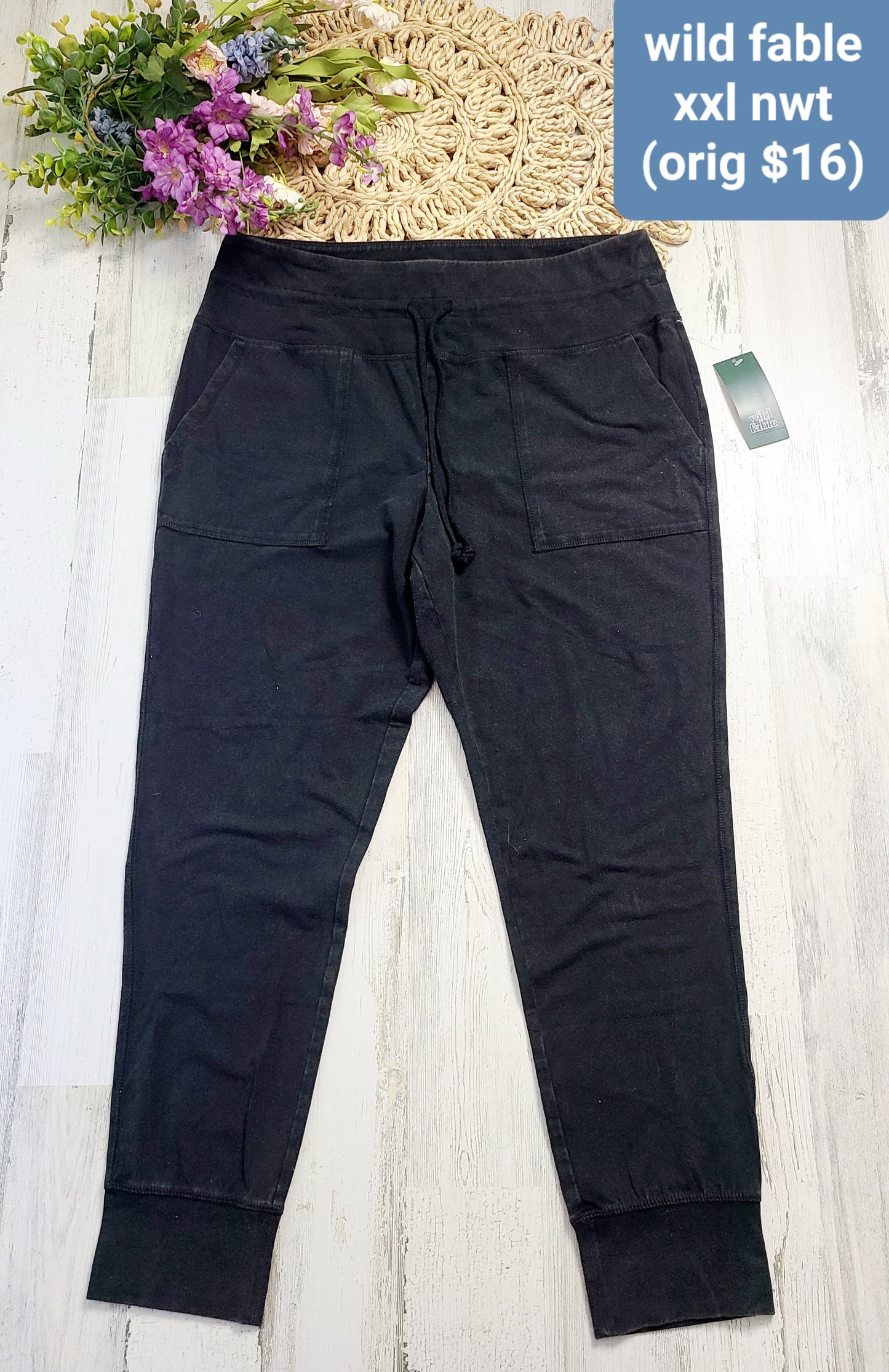 new wild fable spandex joggers