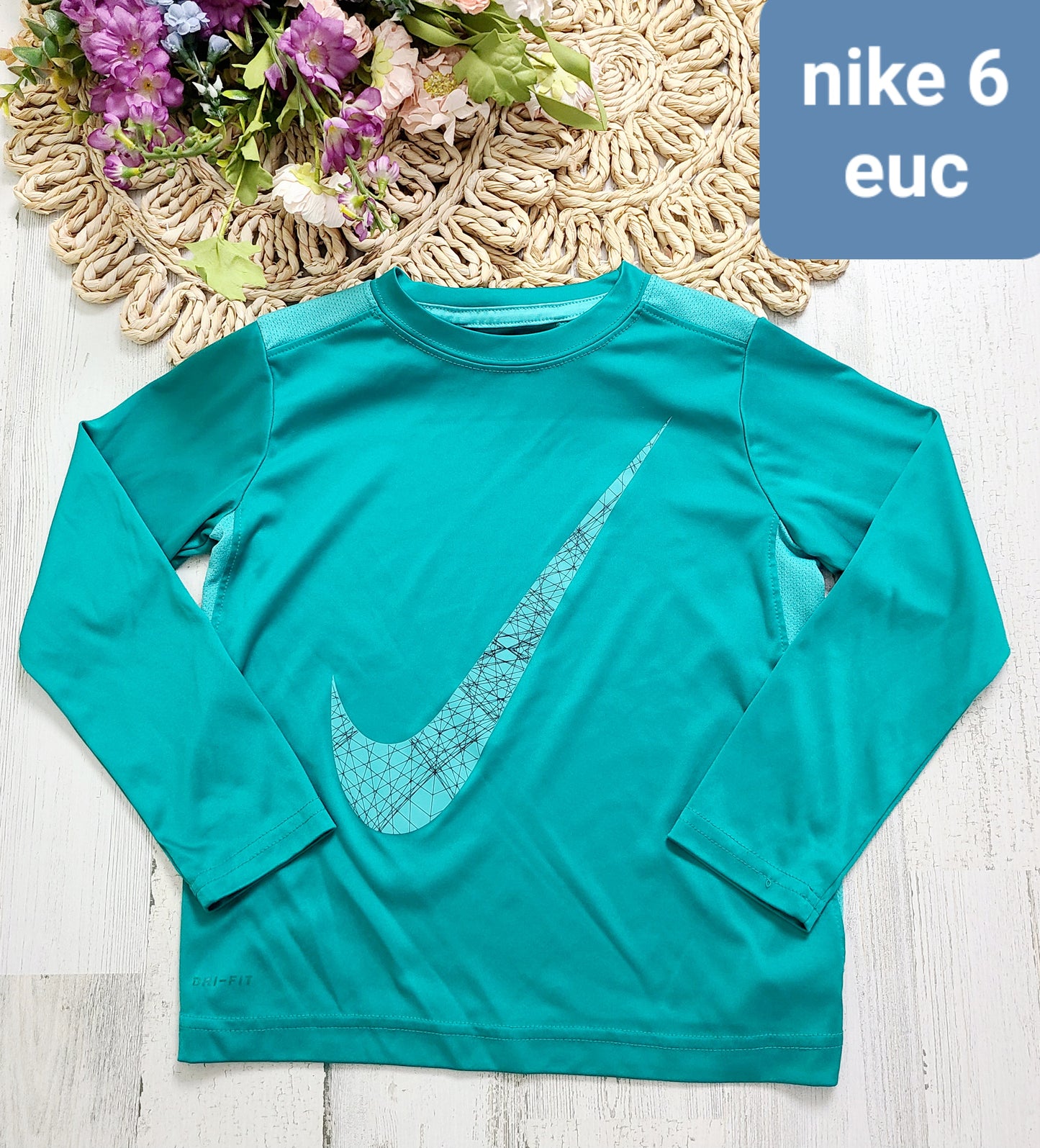 aqua long sleeve nike